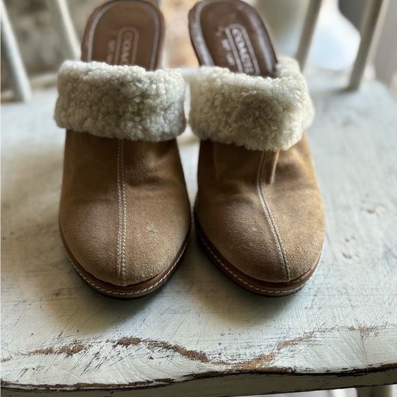 Coach soft Kacie cream clog size 6 - Picture 6 of 7